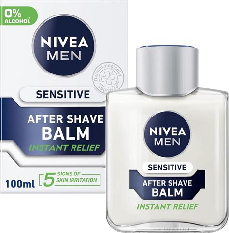 Amazon.com: Nivea Men Sensitive Post Shave Balm with .